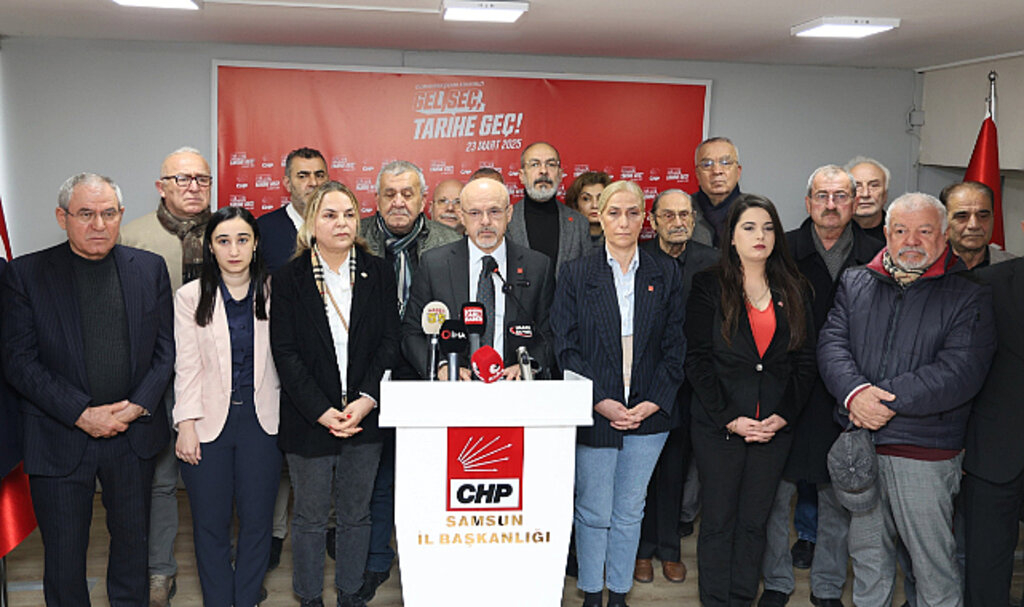 CHP Samsun'dan İmamoğlu Açıklaması!