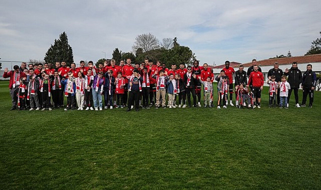 Down Sendromlu Çocuklar Samsunspor İle Buluştu!