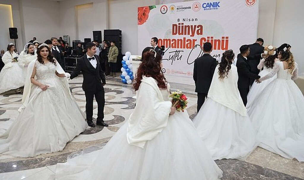 Canik'te Roman Çiftler Muradına Erdi!