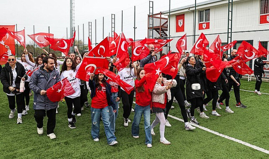 Samsunspor Mustafa Kemal Erkanat Tesisleri'nde 23 Nisan Coşkusu!