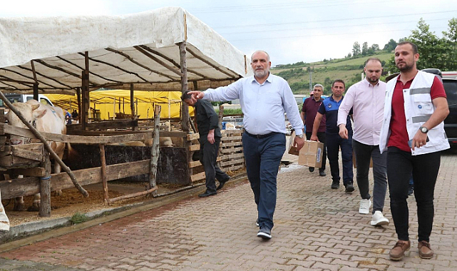 Canik'te Kurbanlıklar Görücüye Çıktı! 