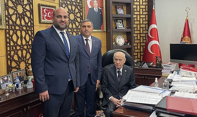 Başkan Burhan Mucur’dan Bahçeli’ye Ziyaret!