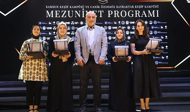 Canik Keşif Kampüsü'nde Mezuniyet Coşkusu! 