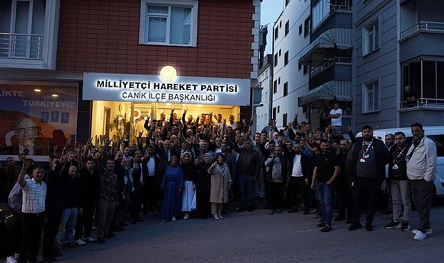 MHP Samsun İl Teşkilatı'na Canik’te Büyük Katılım!