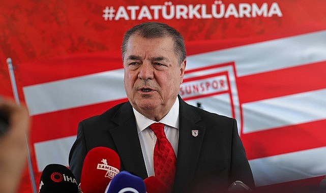 Samsunspor Başkan Vekili Bilen Camiaya Mesajı Bayramlaşma Programında Verdi! VİDEOLU