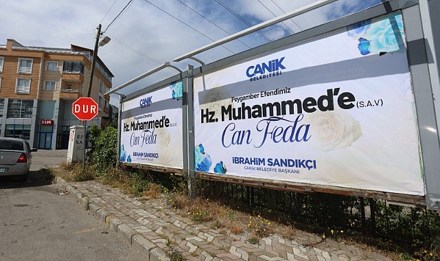 Canik'ten Peygambere Yapılan Hakarete Tepki! Hz. Muhammed'e Can Feda! 