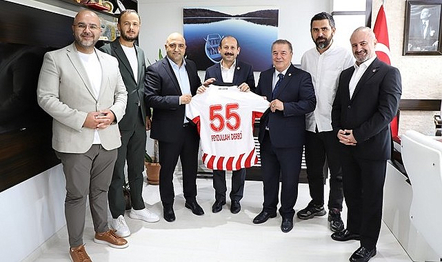 Samsunspor Yönetiminden İl Spor Müdürü Dereci'ye Ziyaret! Samsun Sporuna Destek Vurgusu...