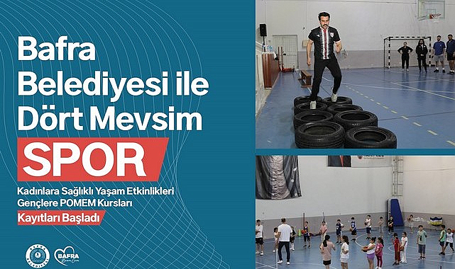 Bafra Belediyesi İle Dört Mevsim Spor!
