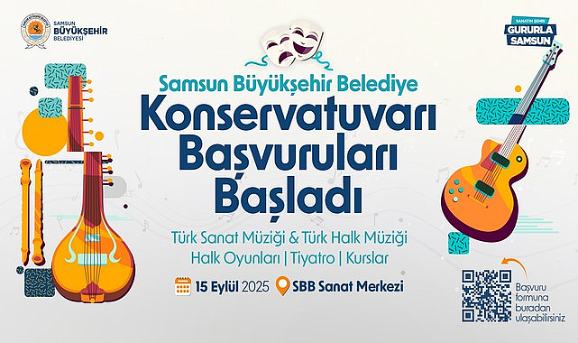 Büyükşehir Belediyesi’nin Konservatuvar Başvuruları Başladı!