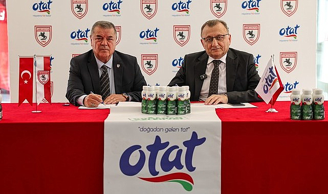 Samsunspor ile Otat Gıda Arasında Sponsorluk Anlaşması İmzalandı!
