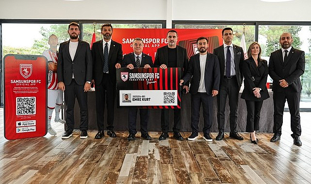 ​​​​​​​Samsunspor Mobil Uygulama ve Taraftar Kart Tanıtıldı!