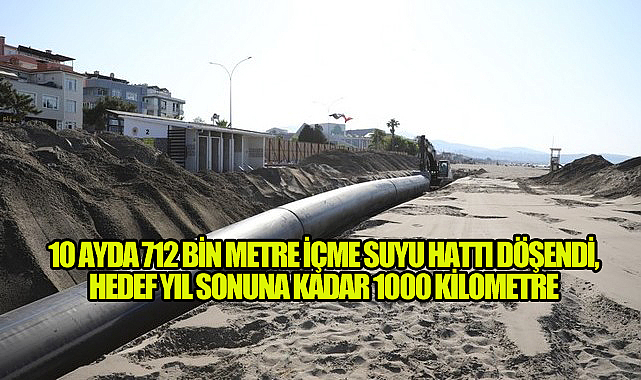 Samsun’da Altyapıya Tarihi Yatırım!