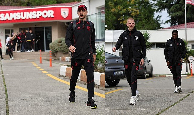 Samsunspor'un Varşova Yolculuğu Başladı! İşte Maç Kadrosu…
