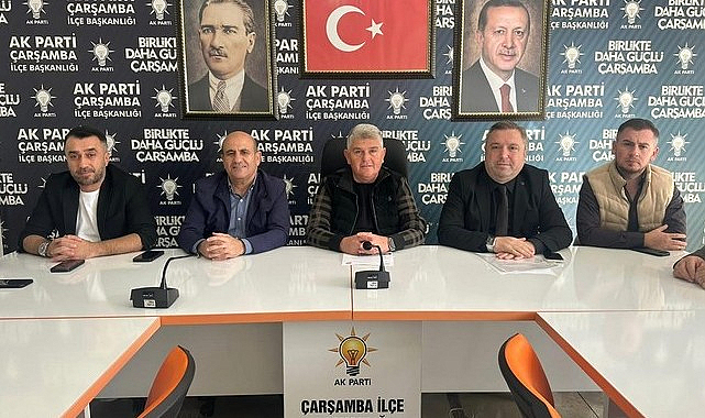 AK Partiden Çarşamba OSB Müteşebbis Heyeti Açıklaması!
