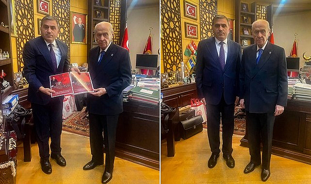 MHP Samsun İl Başkanı Burhan Mucur, Genel Başkan Devlet Bahçeli'yi Ziyaret!