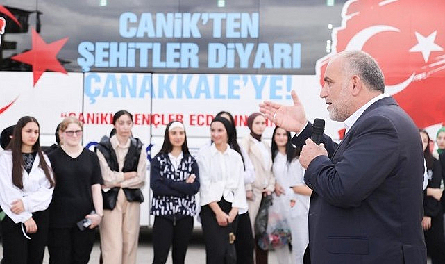 Canik Belediyesi Tüm Öğrencileri Çanakkale'ye Göndermeye Devam Ediyor!