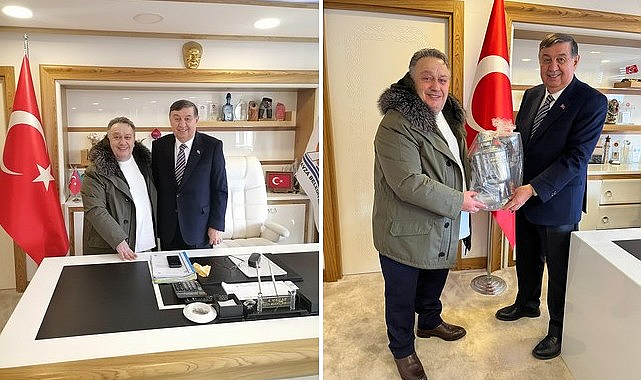 İsmail Türüt’ten Havza Belediyesi’ne Anlamlı Ziyaret!
