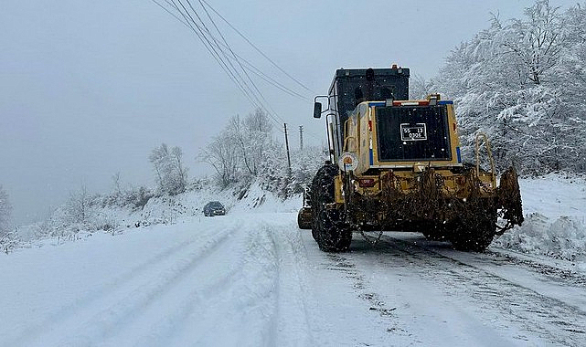Samsun'da 346 Mahalle Yoluna Müdahale Edildi!