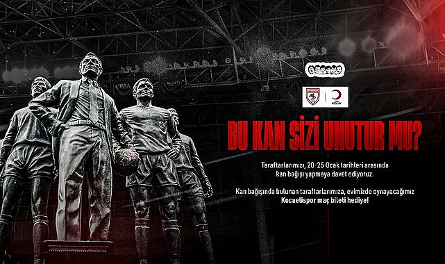 Türk Kızılay’ı İle Samsunspor’dan Anlamlı Kampanya!
