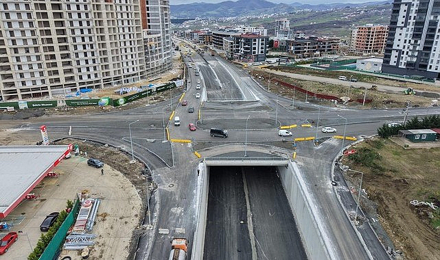 RTE Bulvarının İki Önemli Bağlantı Yolu Trafiğe Açıldı!