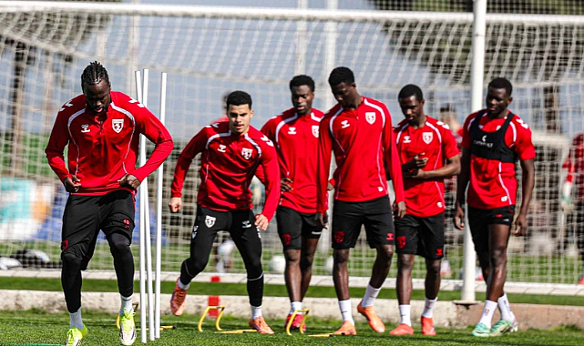 Samsunspor'da KF Shkëndija Hazırlıklarının Samsun Etabı Tamamlandı!