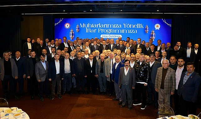 Başkan Doğan Muhtarlarla İftar Sofrasında Buluştu!