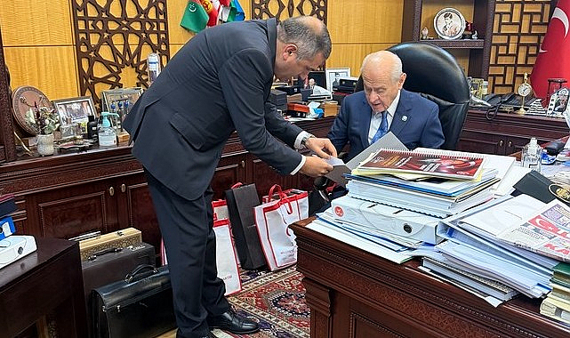 MHP Samsun’dan Genel Başkan Devlet Bahçeli’ye Ziyaret!