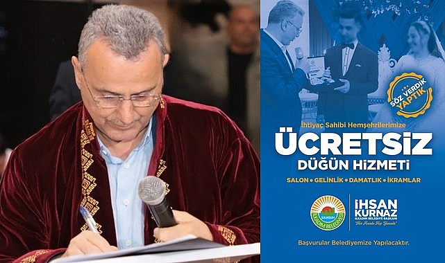Ücretsiz Düğün Hizmetiyle İlkadım’da 170 Yeni Yuva!