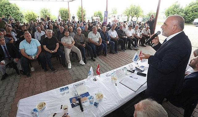 Başkan Sandıkçı, ‘Hemşehrilerimizle Olan Güçlü Birlikteliğimizle Çalışmaya Devam Ediyoruz’!
